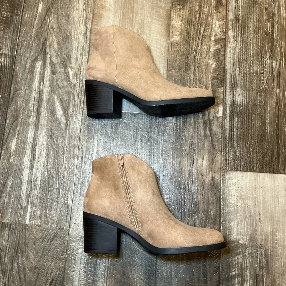 Tan Ankle Boots Size 6.5 - Picture 6 of 16